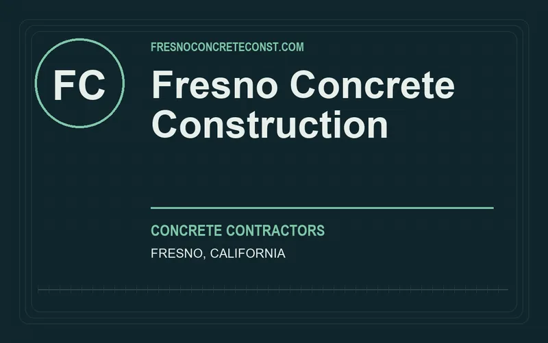 Fresno Concrete Construction in Fresno, California
