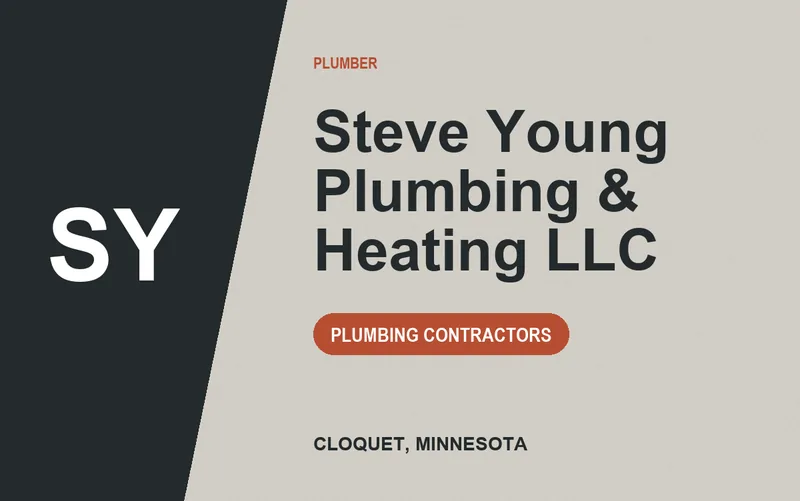 Steve Young Plumbing & Heating llc in Cloquet, Minnesota