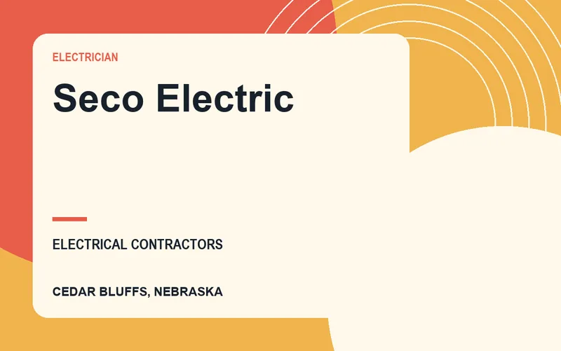 Seco Electric in Cedar Bluffs, Nebraska