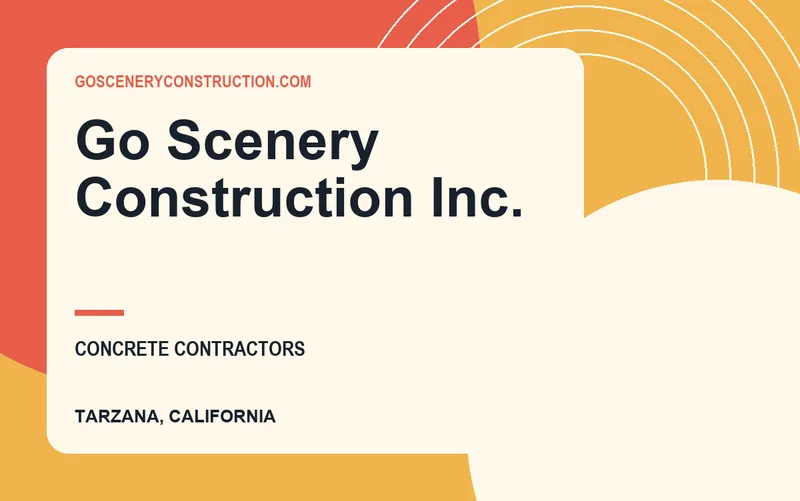 Go Scenery Construction Inc. in Tarzana, California