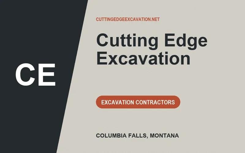 Cutting Edge Excavation in Columbia Falls, Montana