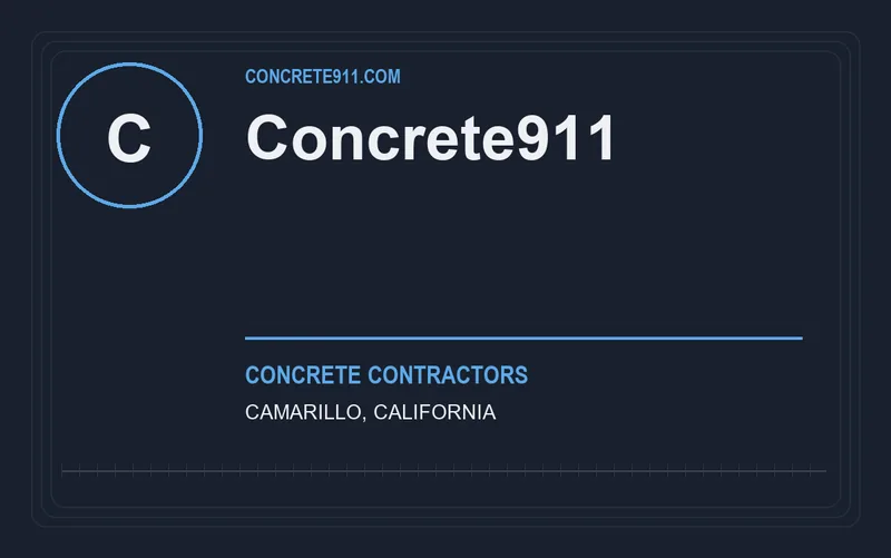 Concrete911 in Camarillo, California
