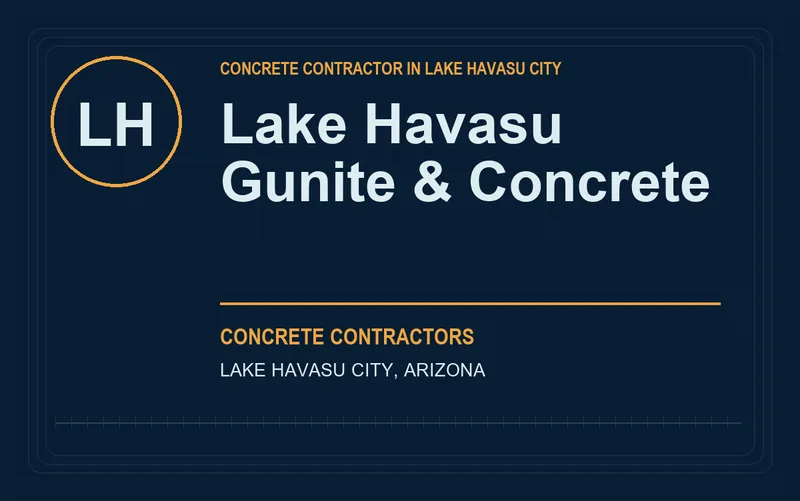 Lake Havasu Gunite & Concrete in Lake Havasu City, Arizona