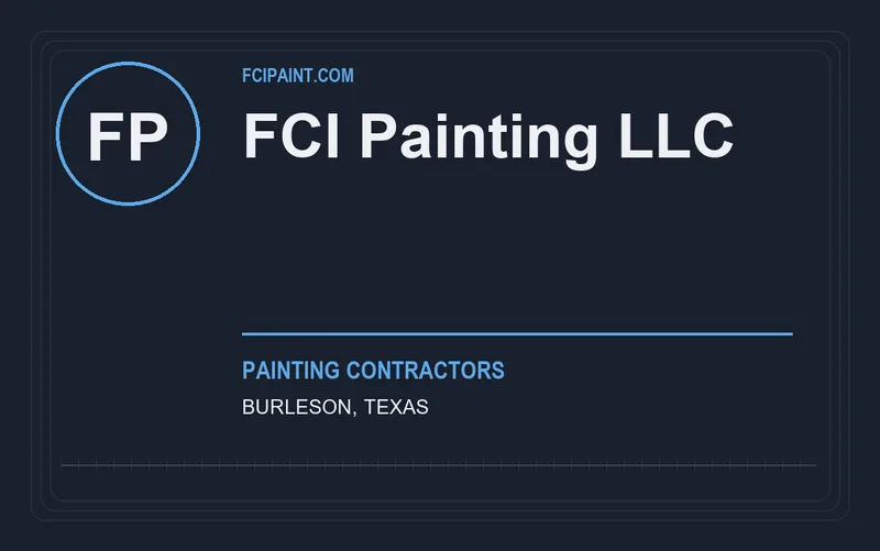FCI Painting LLC in Burleson, Texas