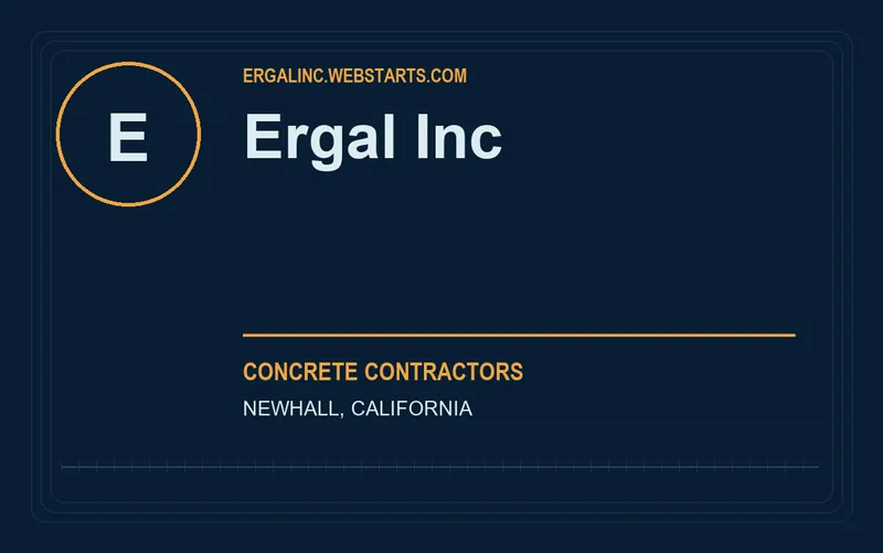 Ergal Inc in Newhall, California