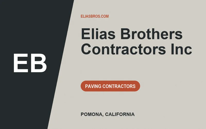 Elias Brothers Contractors Inc in Pomona, California