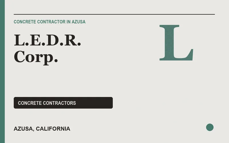 L.E.D.R. Corp. in Azusa, California