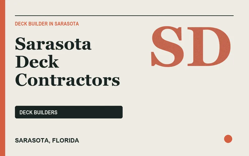 Sarasota Deck Contractors in Sarasota, Florida