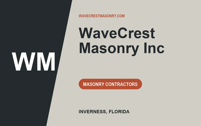 WaveCrest Masonry Inc in Inverness, Florida