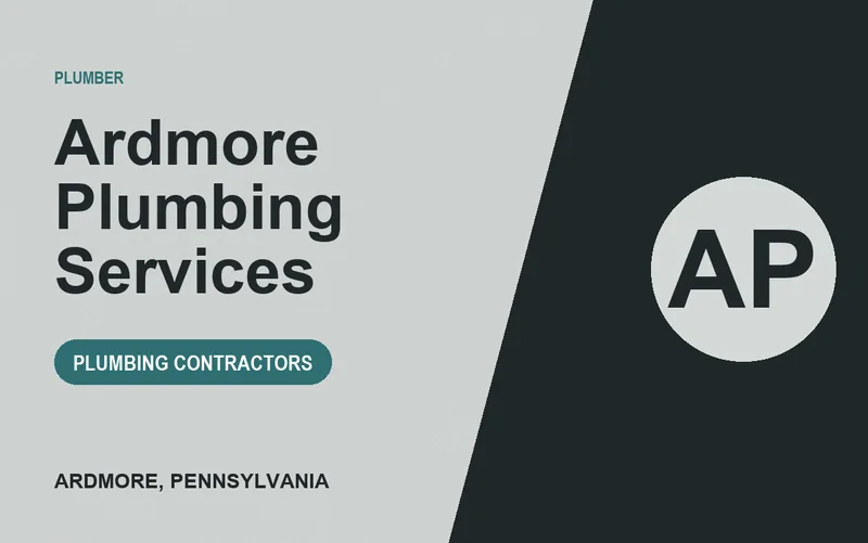 Ardmore Plumbing Services in Ardmore, Pennsylvania