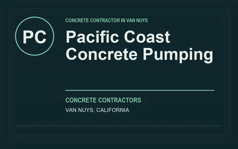 Pacific Coast Concrete Pumping in Van Nuys, California