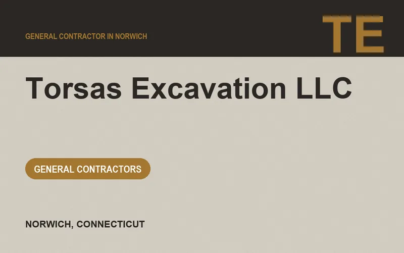 Torsas Excavation LLC in Norwich, Connecticut