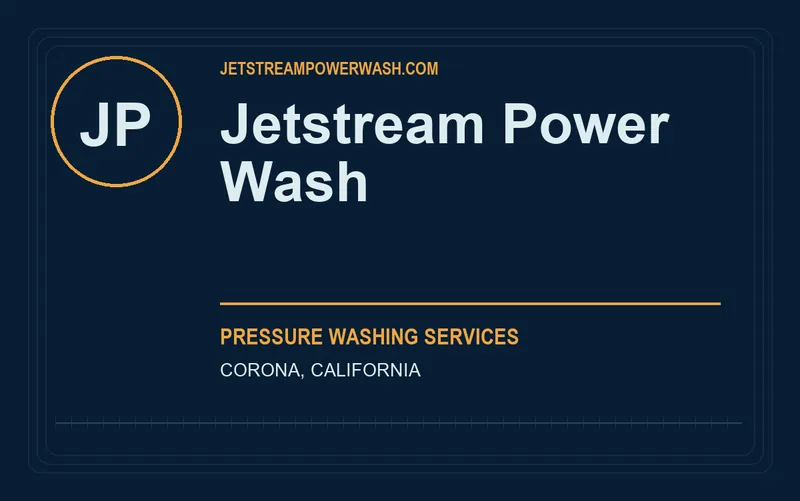 Jetstream Power Wash in Corona, California