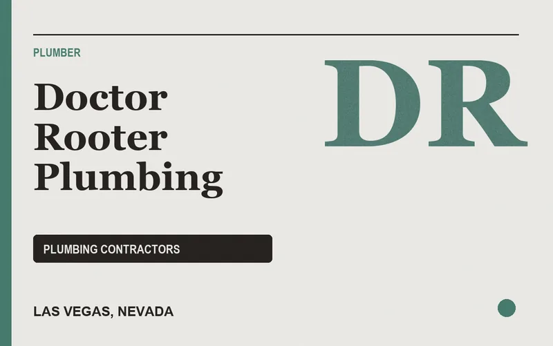 Doctor Rooter Plumbing in Las Vegas, Nevada