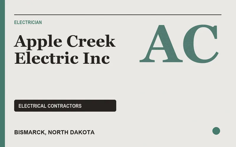 Apple Creek Electric Inc in Bismarck, North Dakota