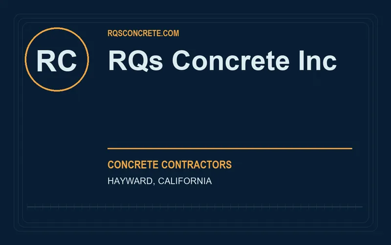 RQs Concrete Inc in Hayward, California