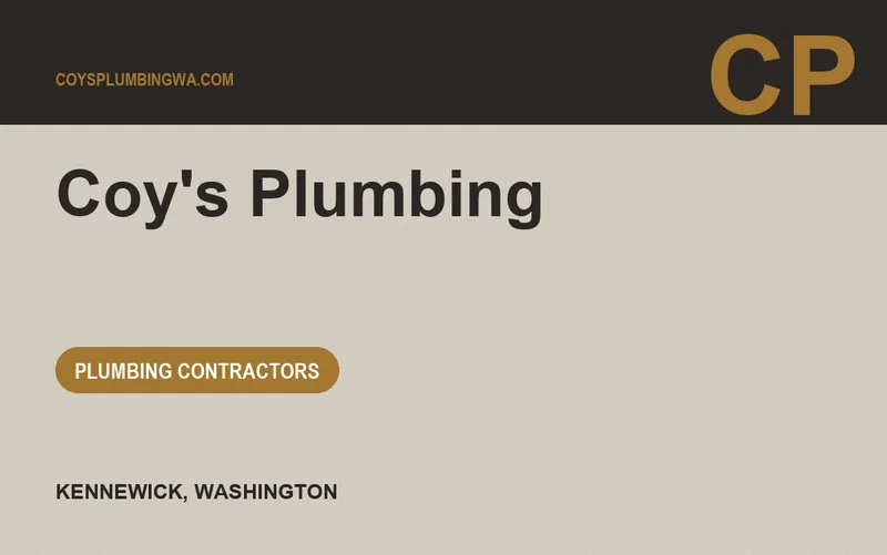 Coy's Plumbing in Kennewick, Washington