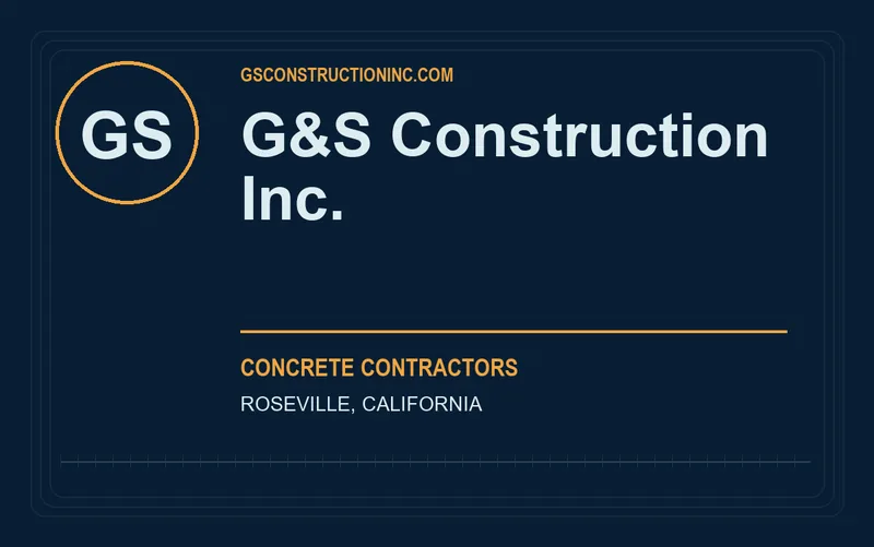 G&S Construction Inc. in Roseville, California