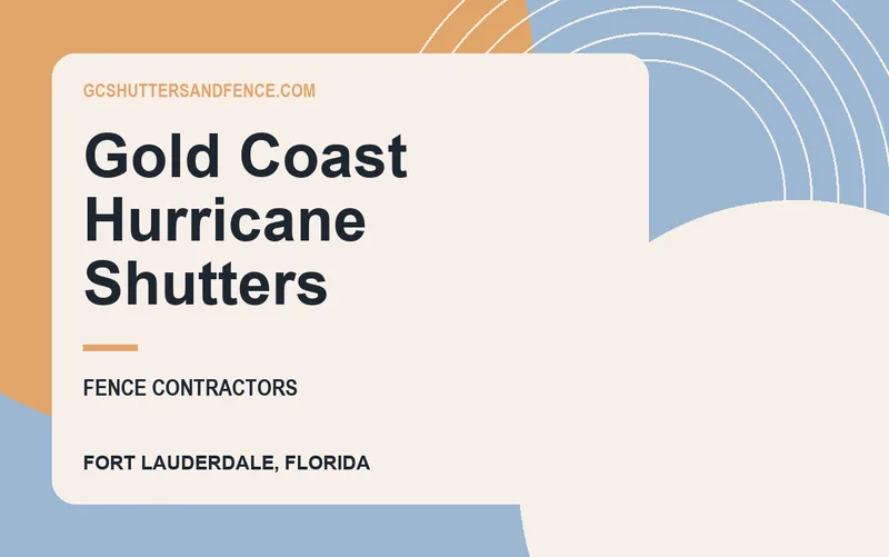 Gold Coast Hurricane Shutters in Fort Lauderdale, Florida