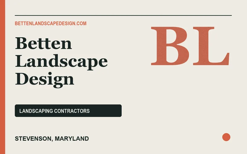 Betten Landscape Design in Stevenson, Maryland