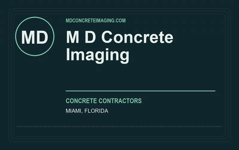 M D Concrete Imaging in Miami, Florida
