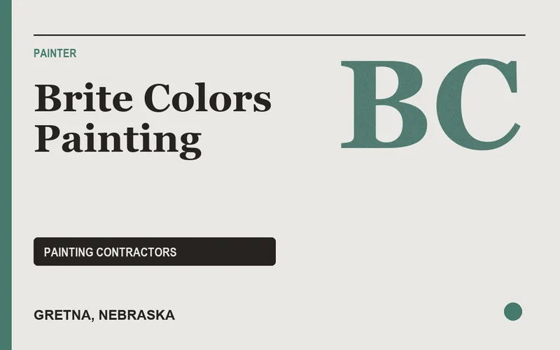 Brite Colors Painting in Gretna, Nebraska