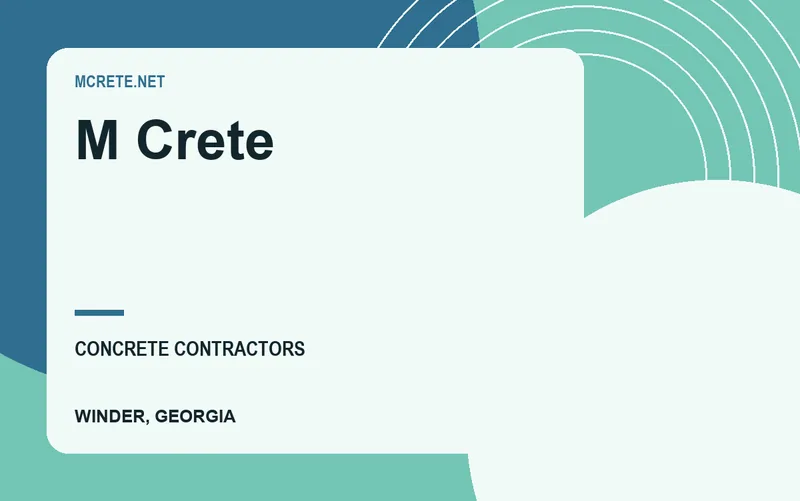 M Crete in Winder, Georgia