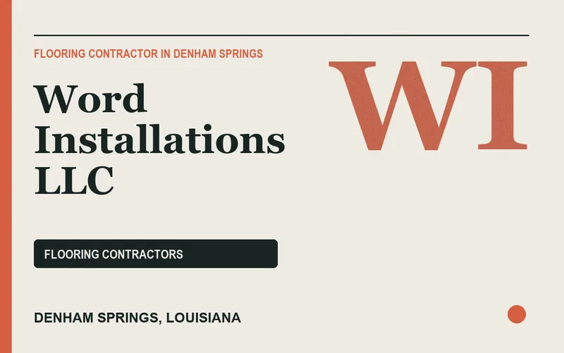 Word Installations LLC in Denham Springs, Louisiana