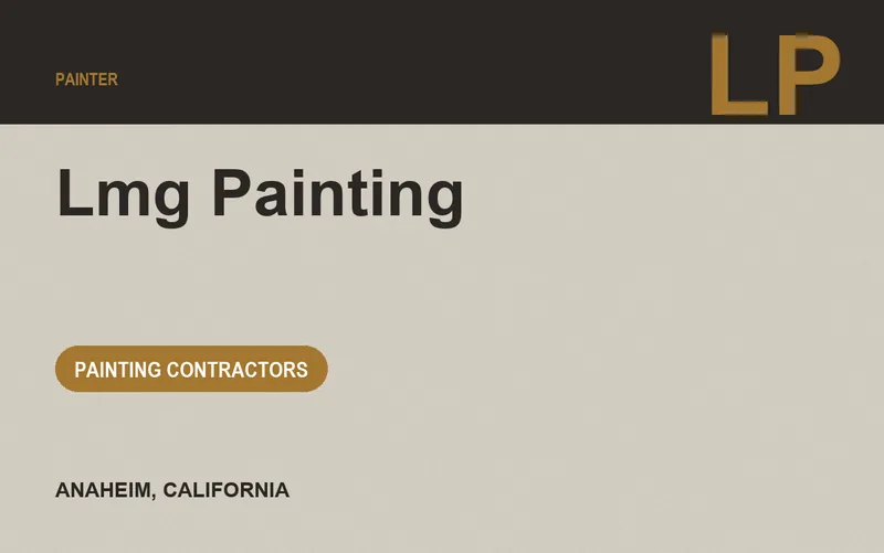 LMG PAINTING in Anaheim, California