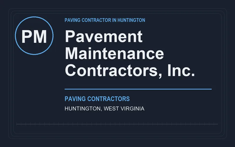 Pavement Maintenance Contractors, Inc. in Huntington, West Virginia