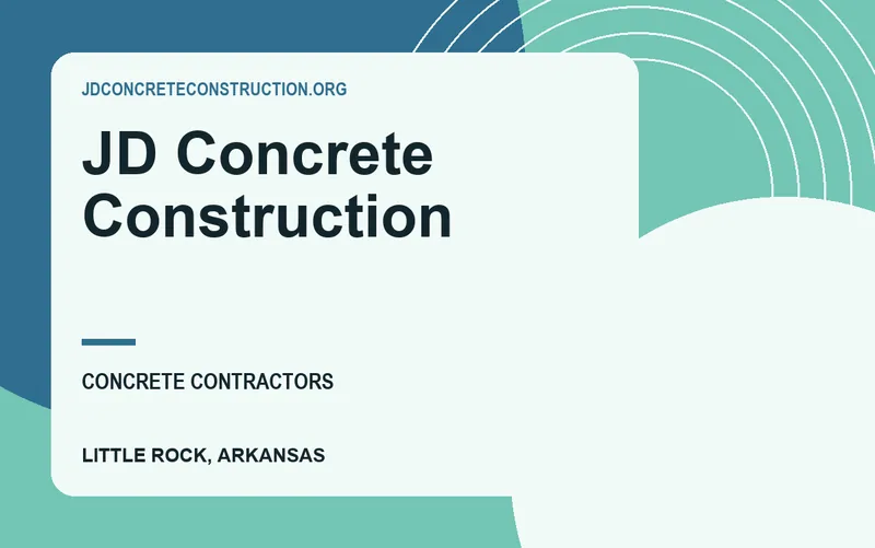 JD Concrete Construction in Little Rock, Arkansas