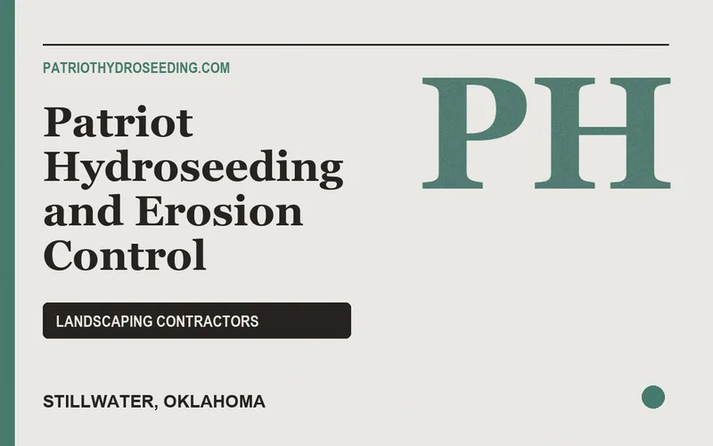 Patriot Hydroseeding and Erosion Control in Stillwater, Oklahoma