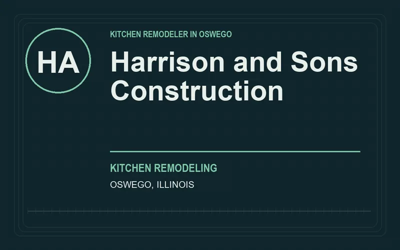 Harrison and Sons Construction in Oswego, Illinois