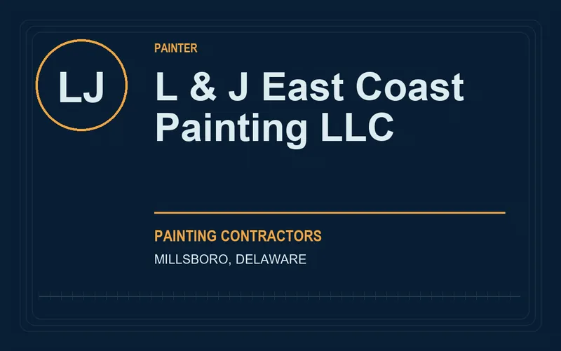 L & J East Coast Painting LLC in Millsboro, Delaware