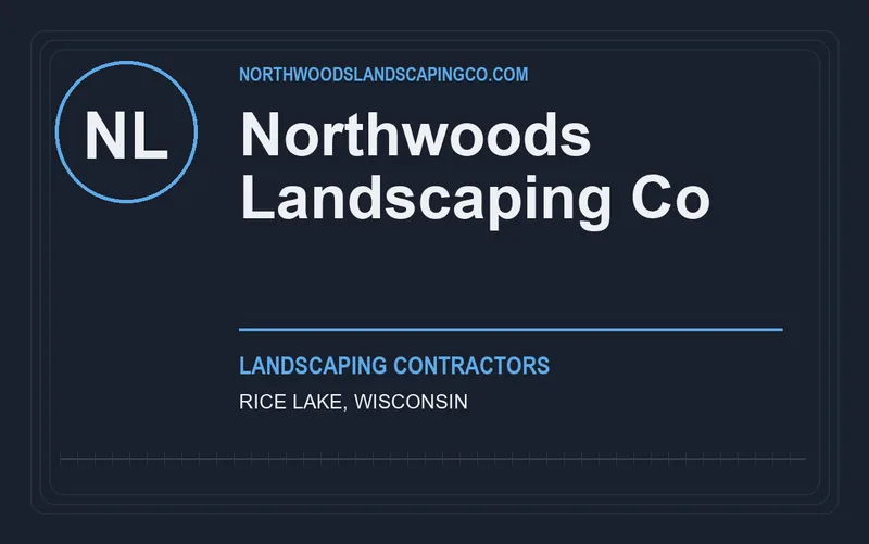 Northwoods Landscaping Co in Rice Lake, Wisconsin