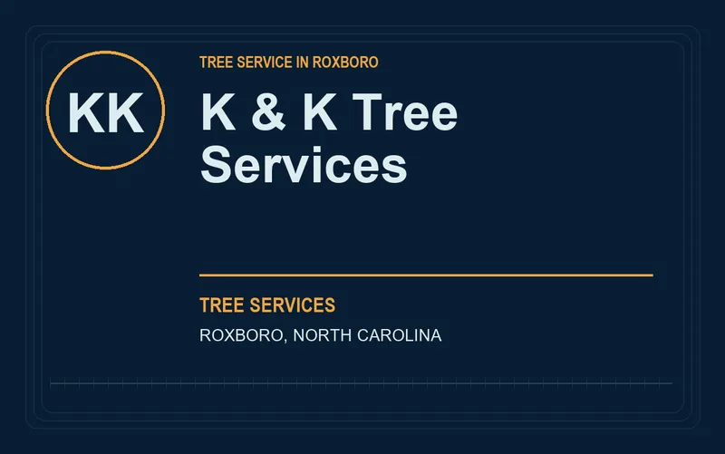 K & K Tree Services in Roxboro, North Carolina