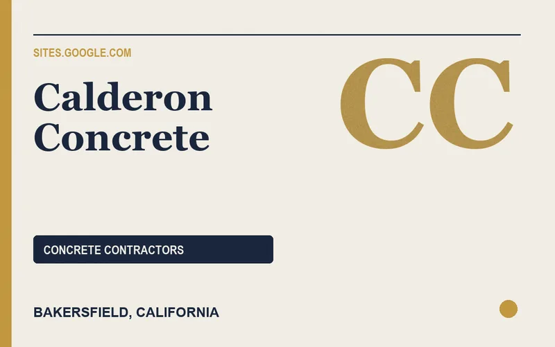 Calderon Concrete in Bakersfield, California