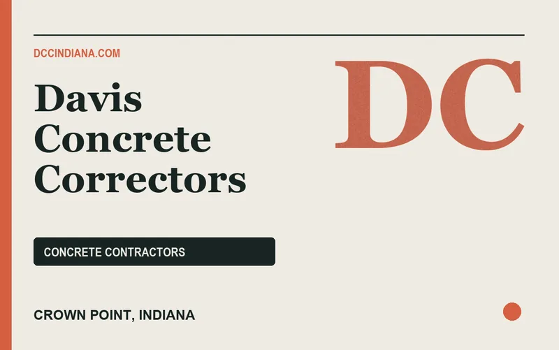 Davis Concrete Correctors in Crown Point, Indiana