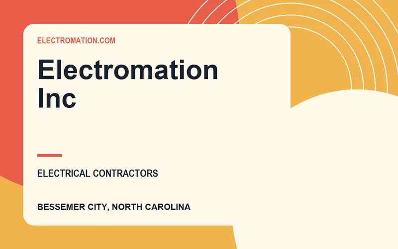 Electromation Inc in Bessemer City, North Carolina