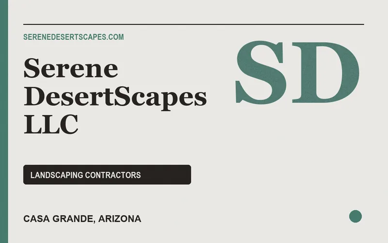 Serene DesertScapes LLC in Casa Grande, Arizona