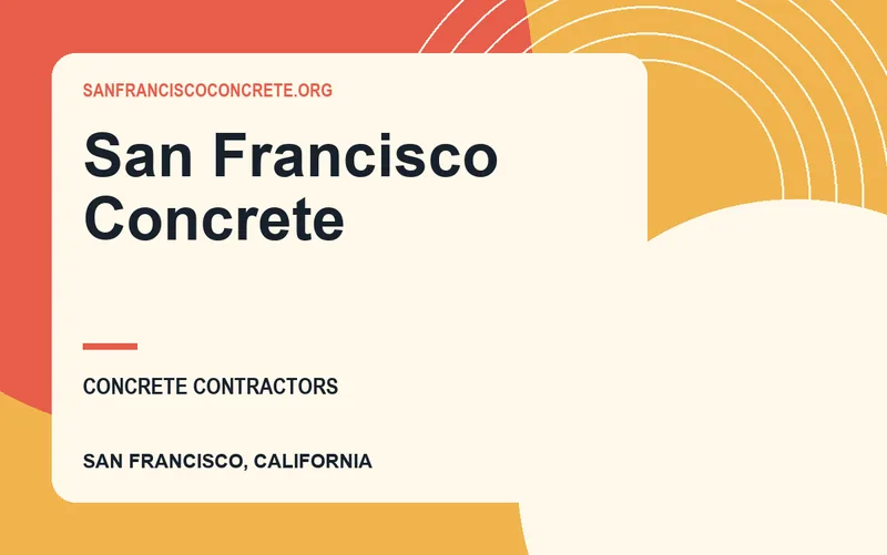 San Francisco Concrete in San Francisco, California