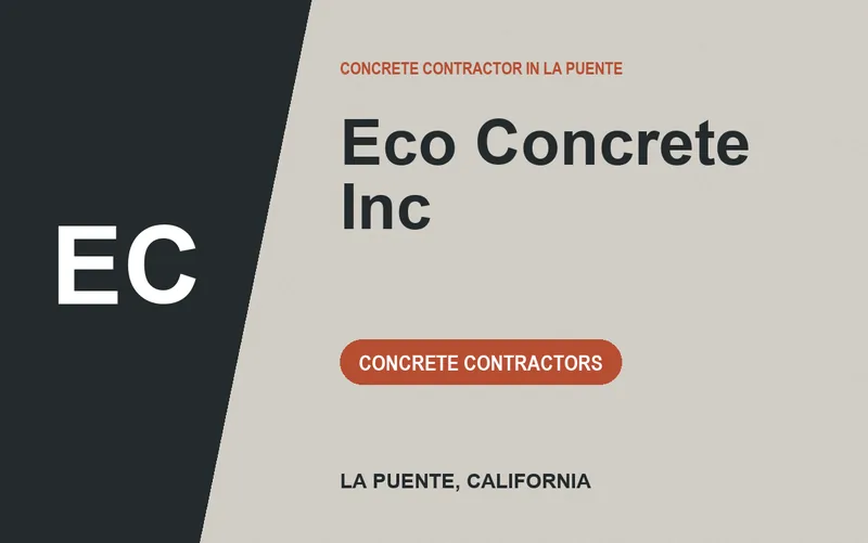 Eco Concrete Inc in La Puente, California