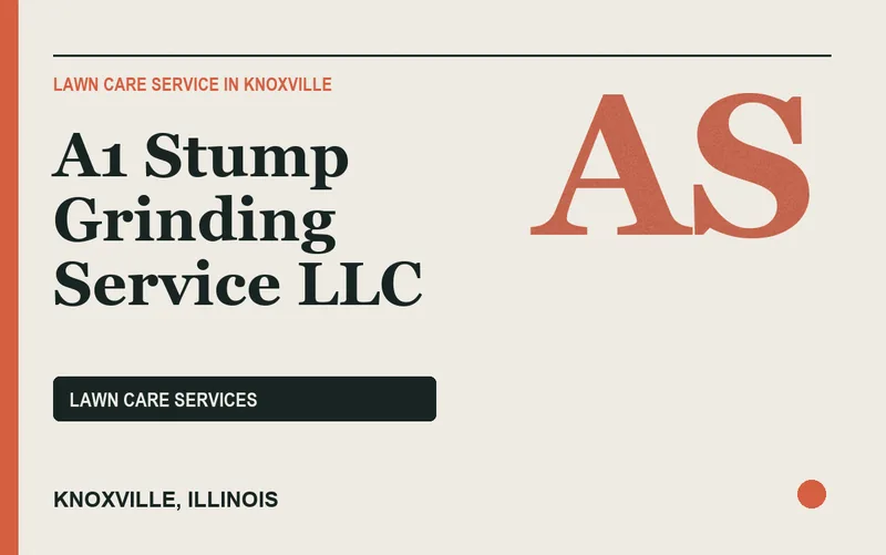 A1 Stump Grinding Service LLC in Knoxville, Illinois
