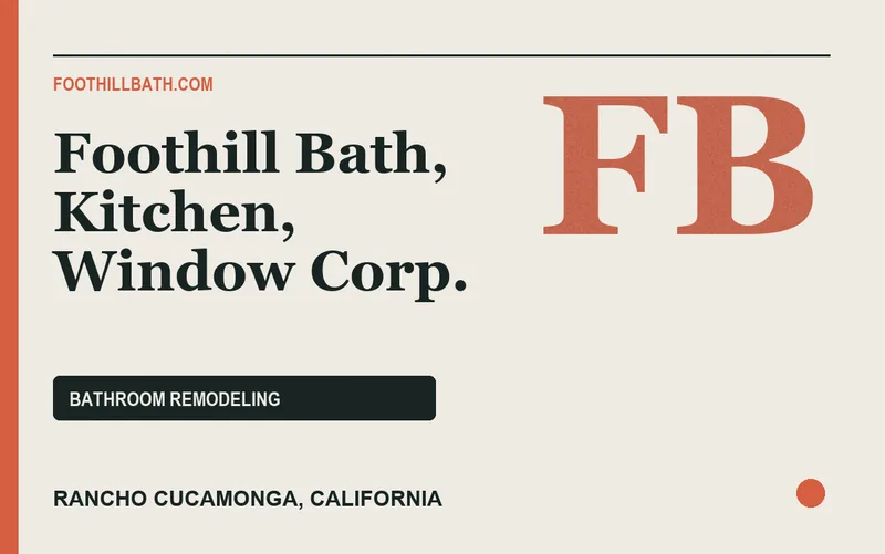 Foothill Bath, Kitchen, Window Corp. in Rancho Cucamonga, California