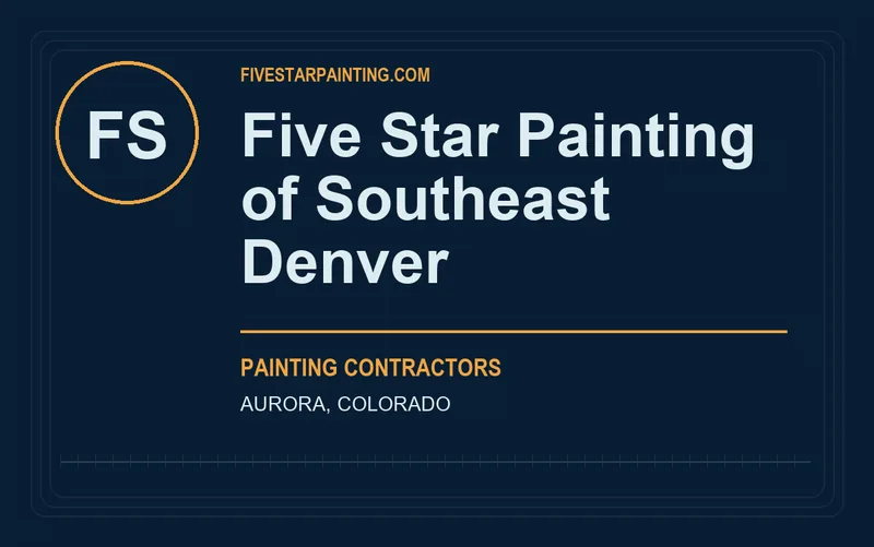 Five Star Painting of Southeast Denver in Aurora, Colorado