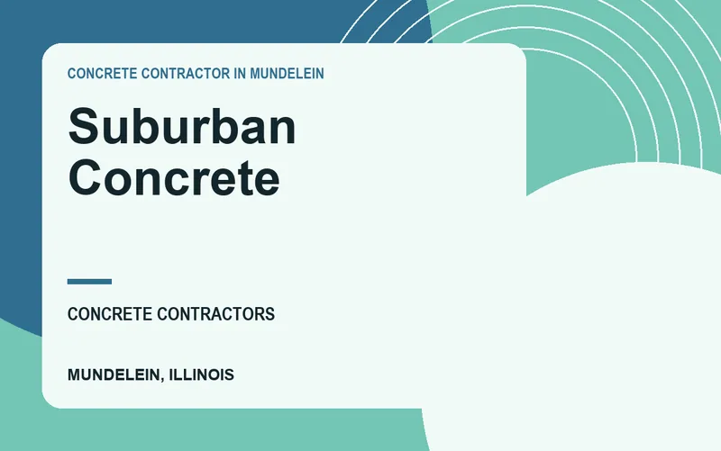 Suburban Concrete in Mundelein, Illinois