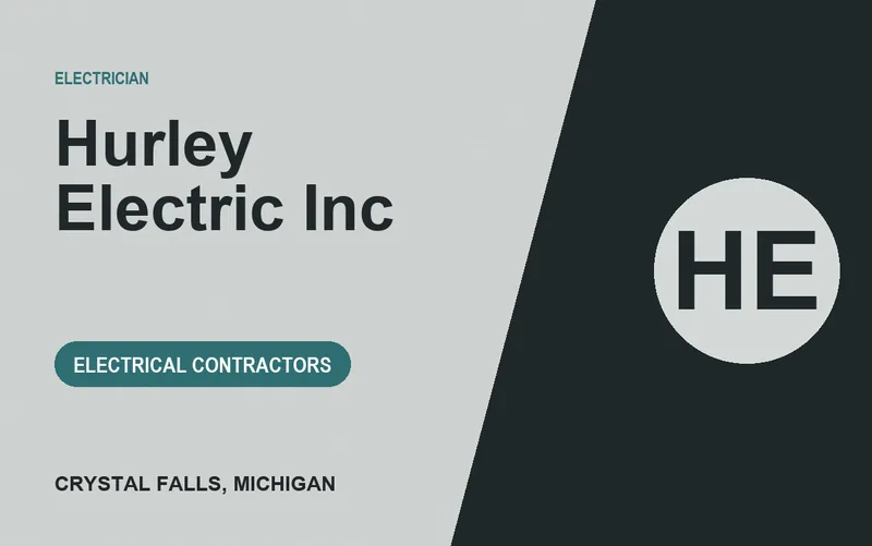 Hurley Electric Inc in Crystal Falls, Michigan