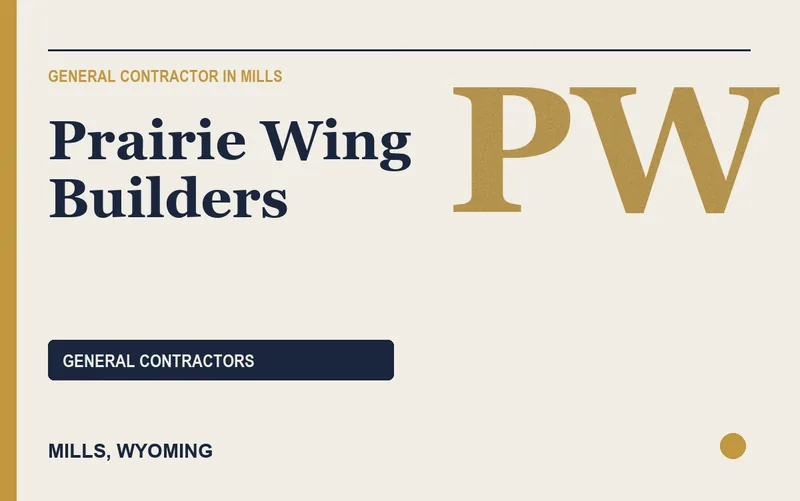 Prairie Wing Builders in Mills, Wyoming