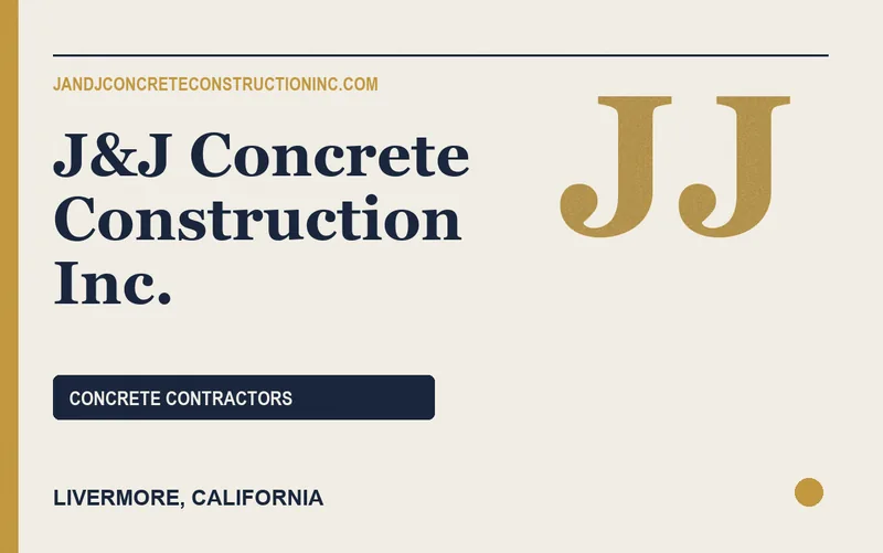 J&J Concrete Construction Inc. in Livermore, California