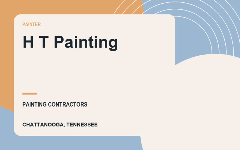 H T Painting in Chattanooga, Tennessee
